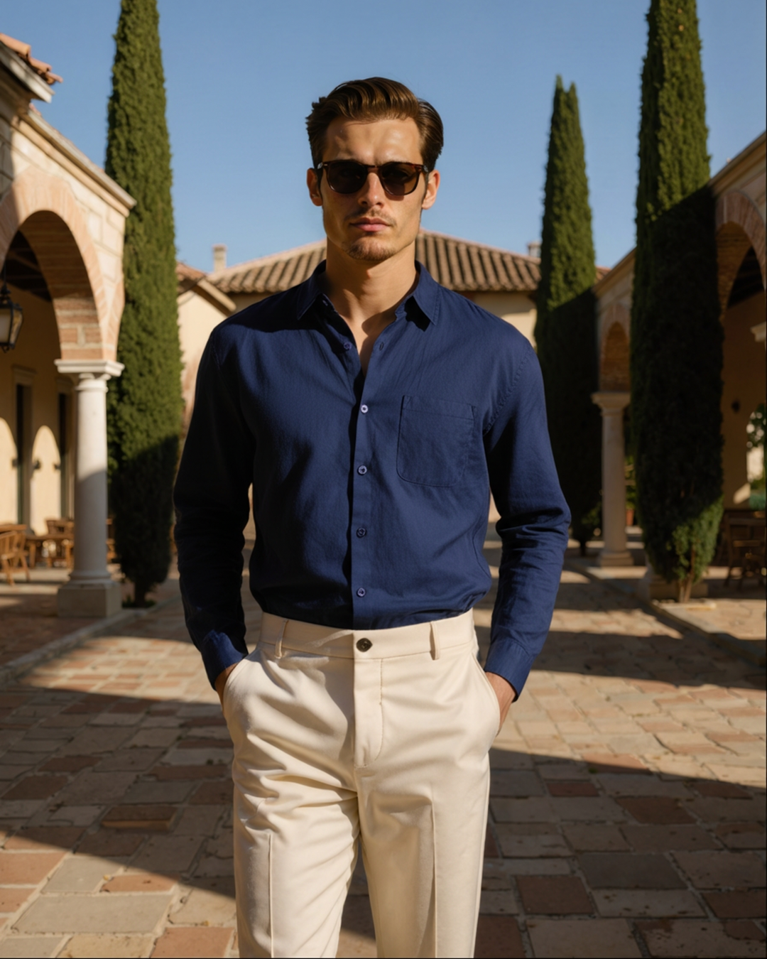 Long Sleeve Linen Shirt