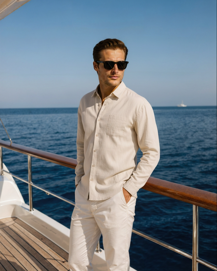 Long Sleeve Linen Shirt