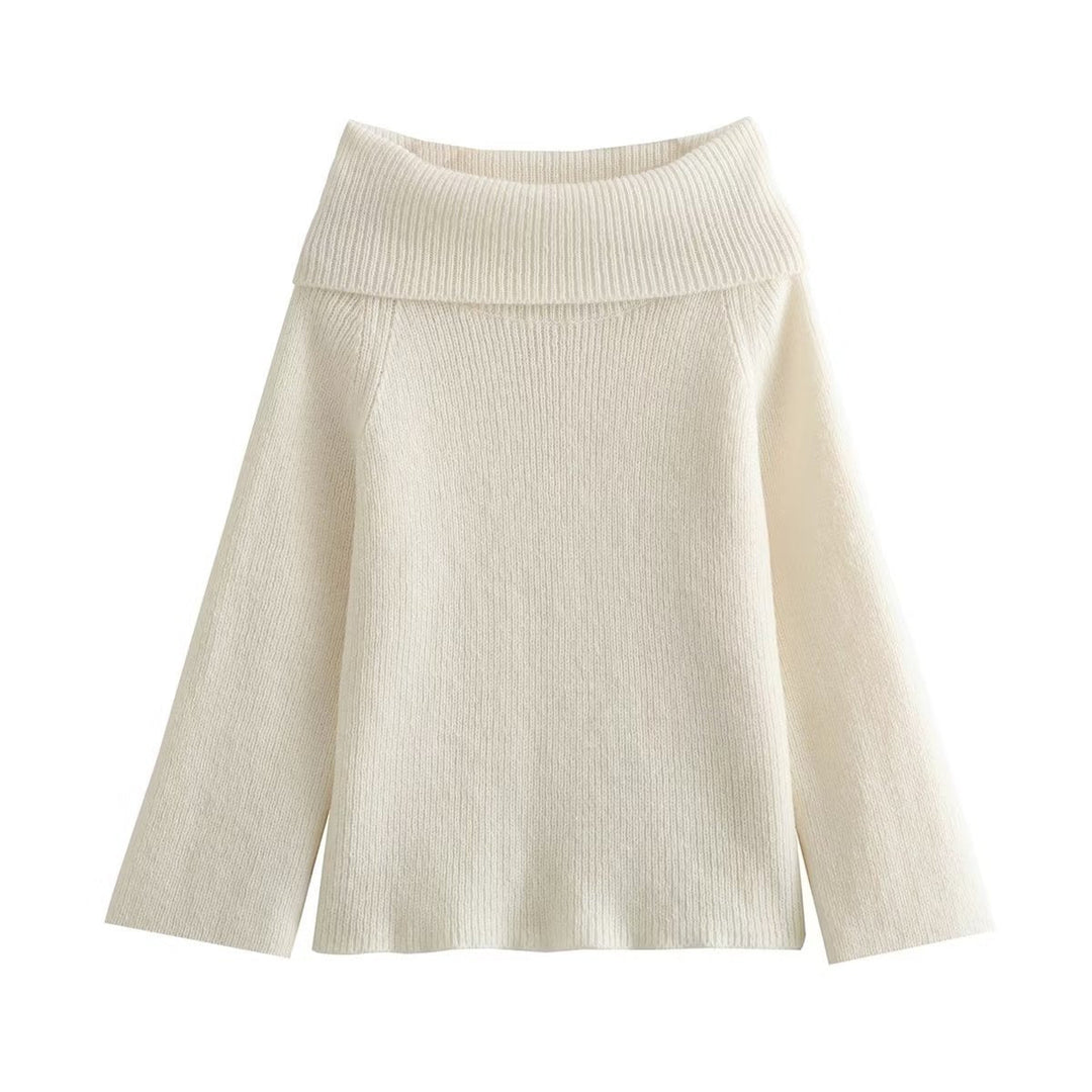 Women's Off-Shoulder Knit Jumper