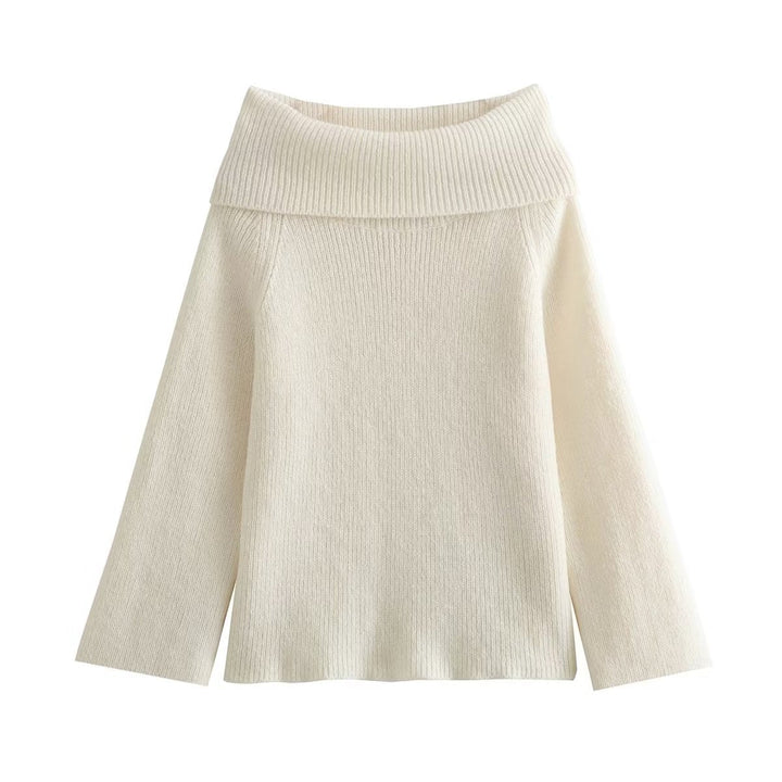 Women's Off-Shoulder Knit Jumper