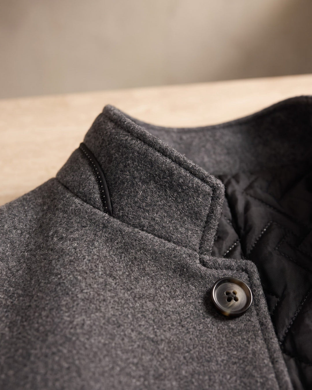 Men's Wool-Blend Coat