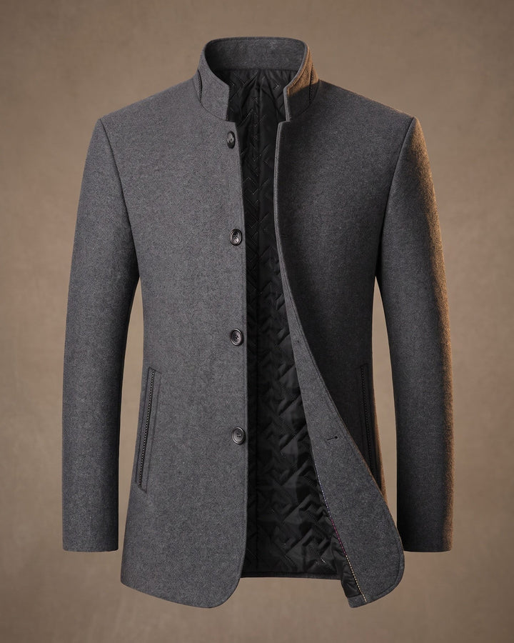 Men's Wool-Blend Coat