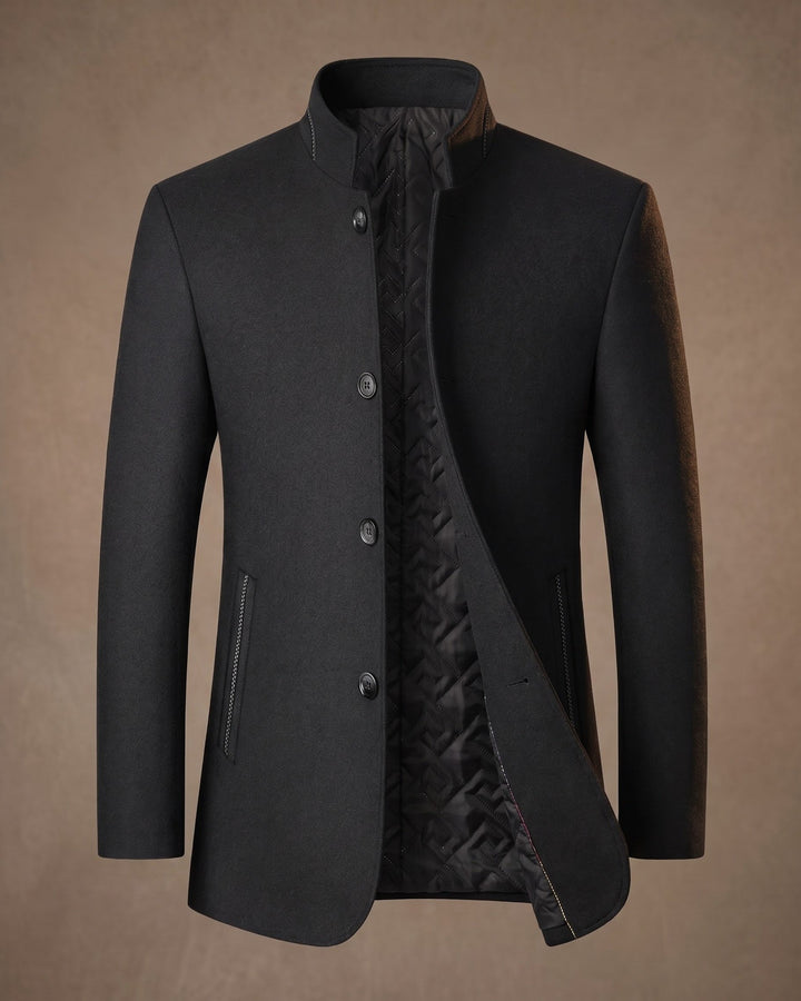 Men's Wool-Blend Coat