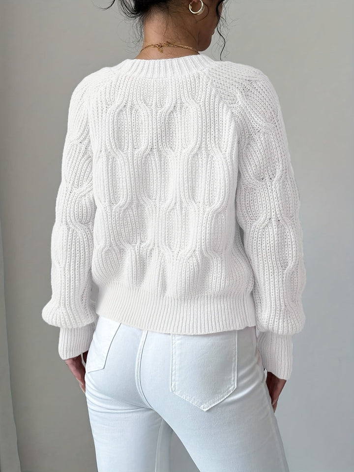 Women's Soft Bow-Detail Long Sleeve Cardigan
