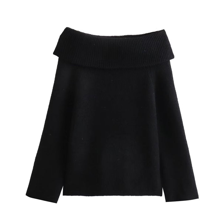 Women's Off-Shoulder Knit Jumper