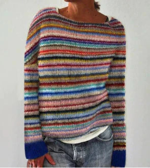 Women's Fair Isle Yoke Knit Sweater