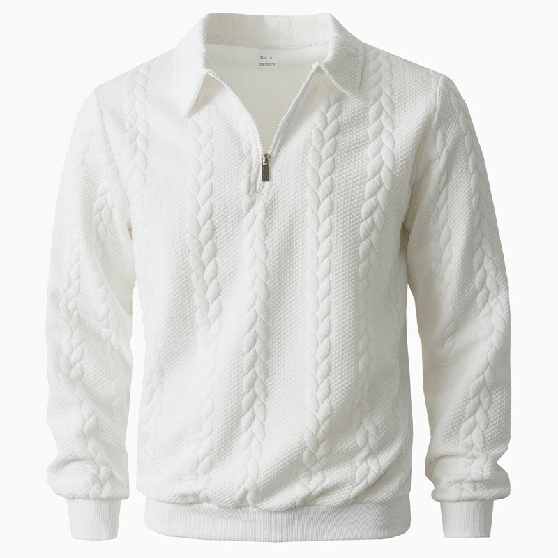 Men's Zip Knit Sweater