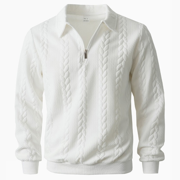 Men's Zip Knit Sweater