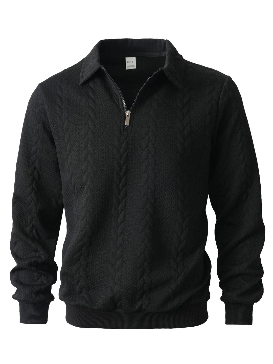 Men's Zip Knit Sweater