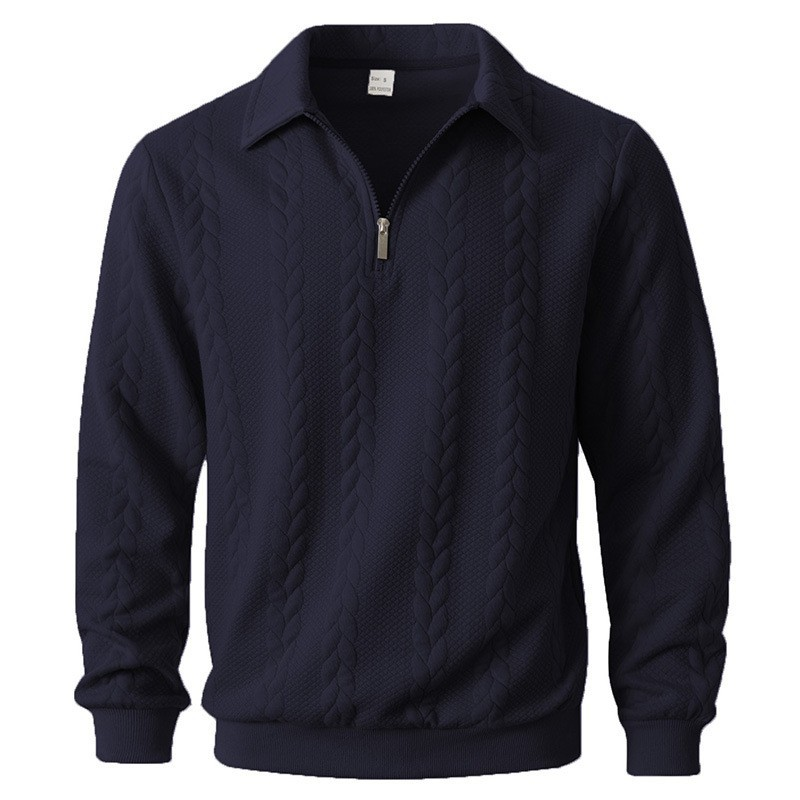 Men's Zip Knit Sweater