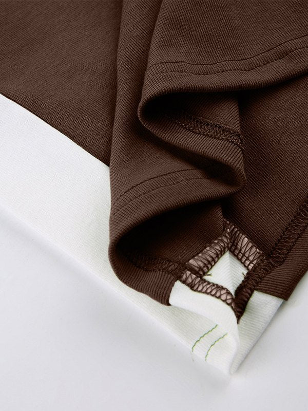 Vintage Contrast Stripe Crop Cami Top