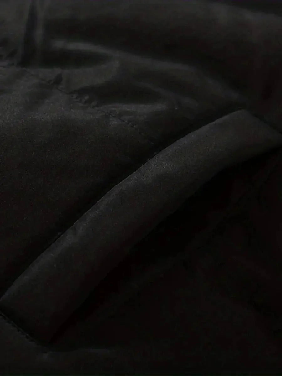 Sherpa Fleece Lined Hooded Puffer Jacket