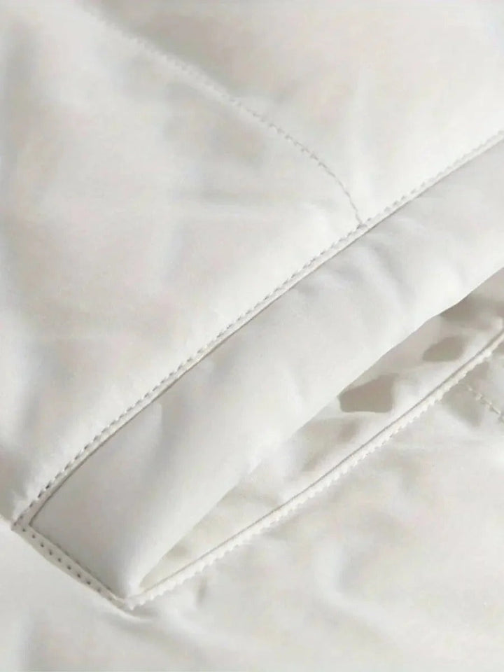 Sherpa Fleece Lined Hooded Puffer Jacket
