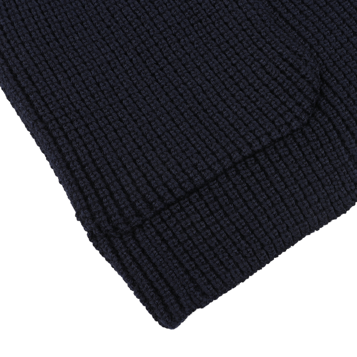 Men's Fine-Knit Stand-Collar Button Cardigan
