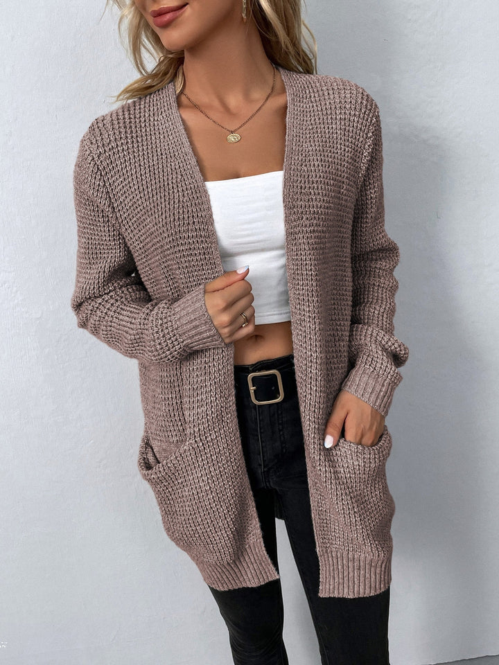 Women's Open Front Knit Cardigan