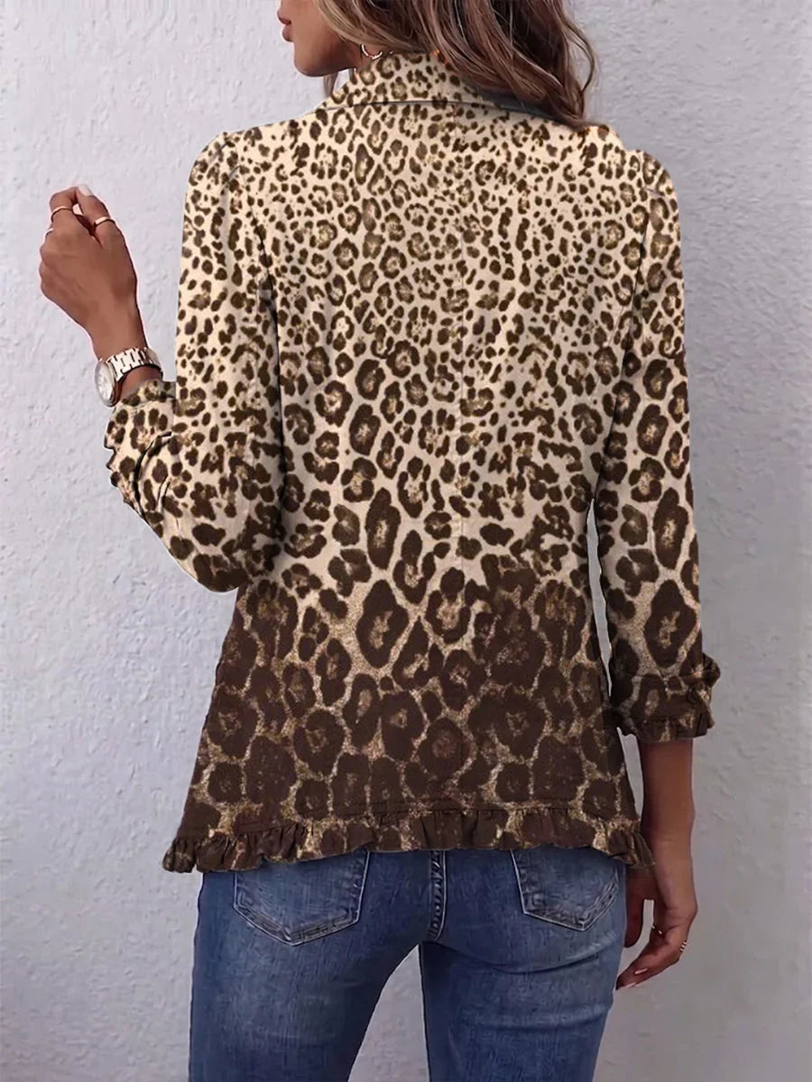 Women's Boho Ruffled Jacket
