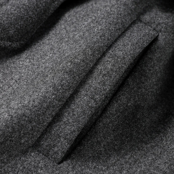 Women's Wool-Effect Double-Breasted Trench Coat