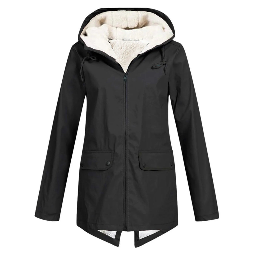 Women's Hooded Jacket with Sherpa-Lined Hood