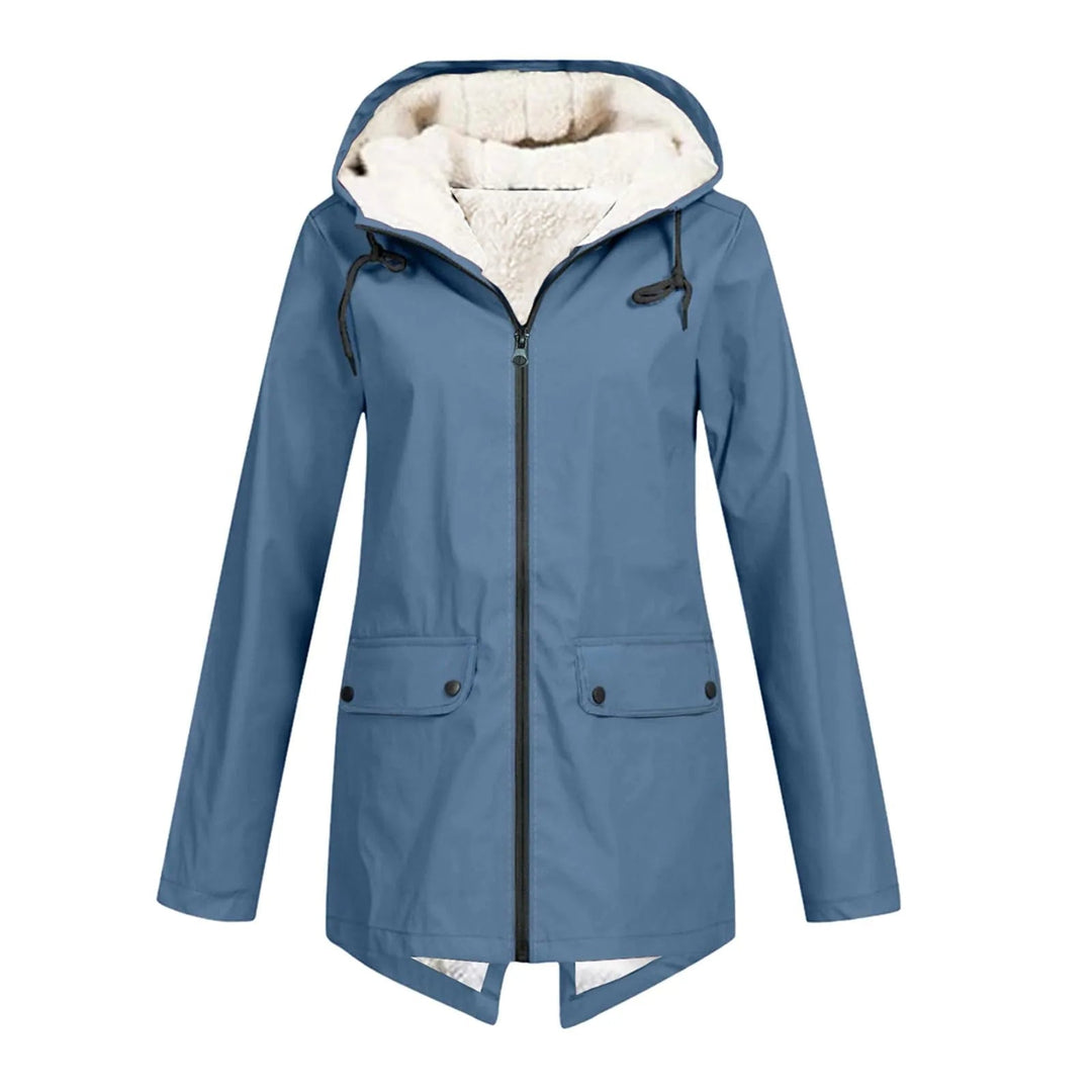 Women's Hooded Jacket with Sherpa-Lined Hood
