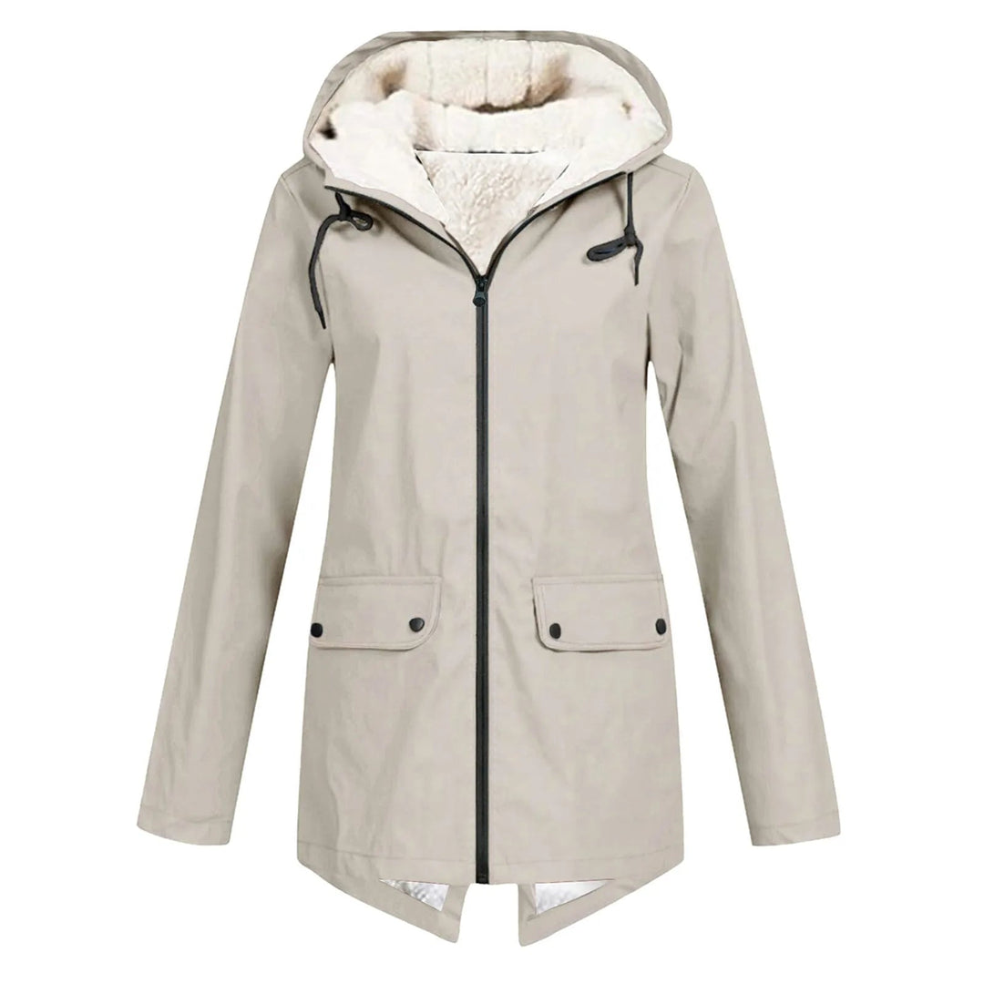 Women's Hooded Jacket with Sherpa-Lined Hood