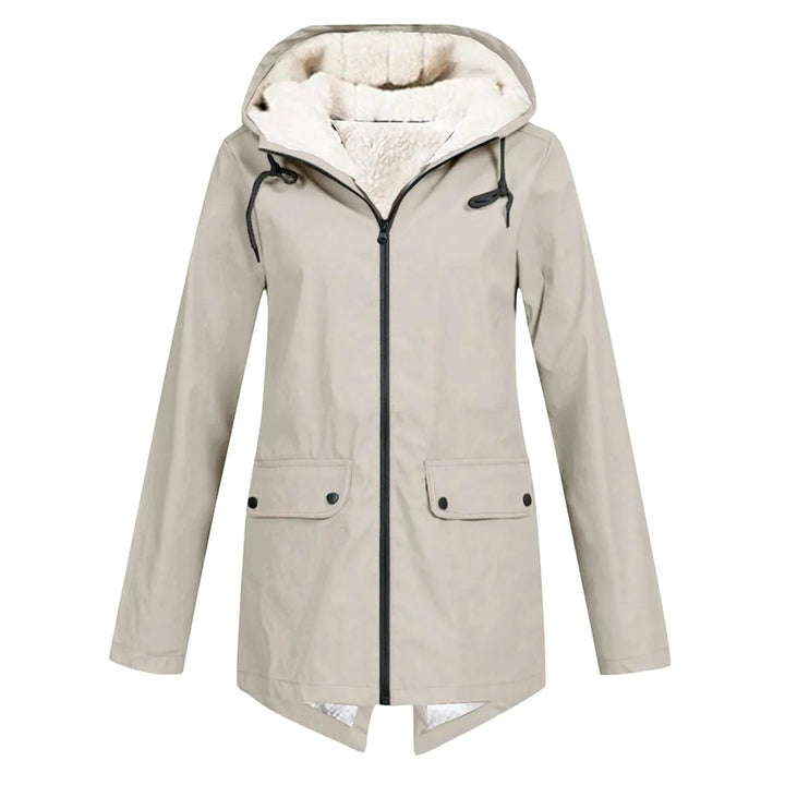 Women's Hooded Jacket with Sherpa-Lined Hood