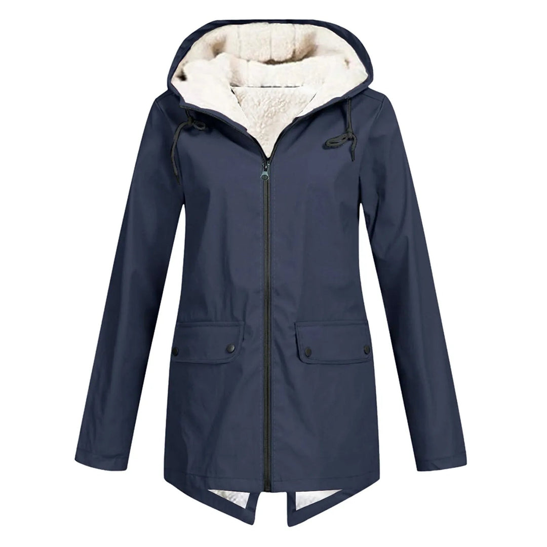 Women's Hooded Jacket with Sherpa-Lined Hood