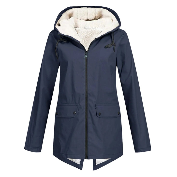 Women's Hooded Jacket with Sherpa-Lined Hood