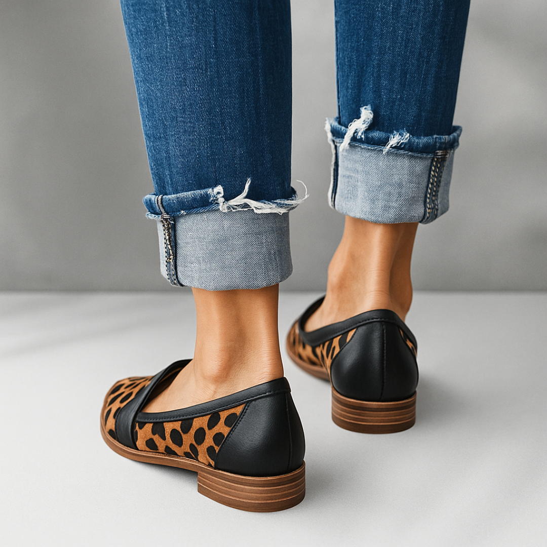 Women's Pointed-Toe Penny Loafer Flats