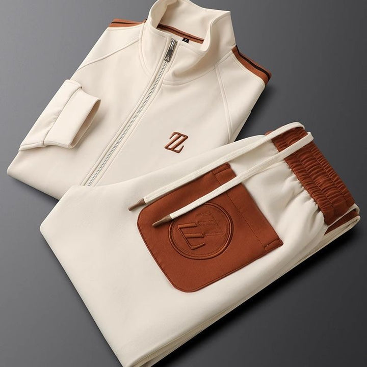 Men's Stripe Tracksuit Set