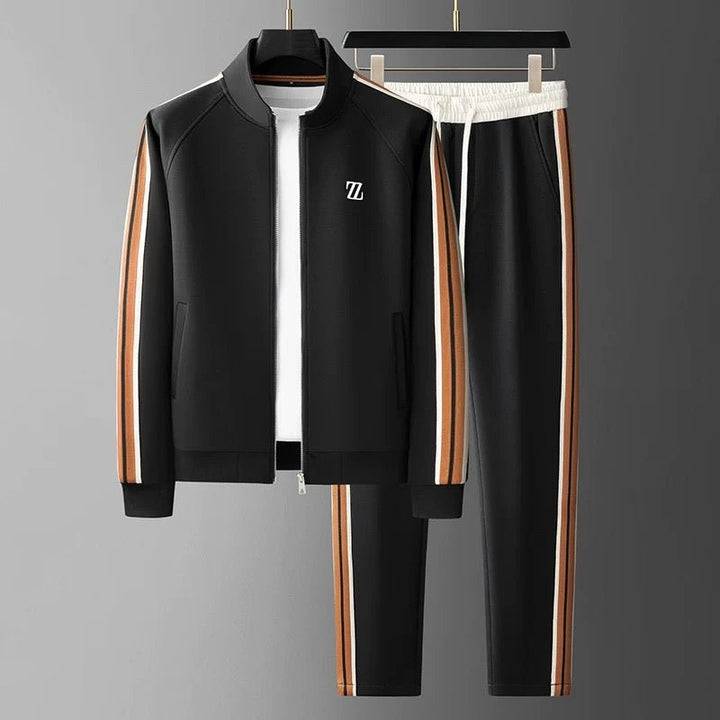 Men's Stripe Tracksuit Set